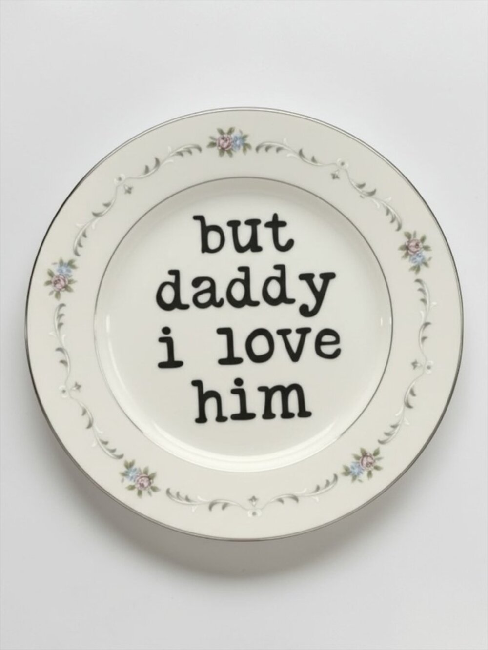 But Daddy I Love Him Taylor Swift TTPD Decorative Plate Swiftie Gift